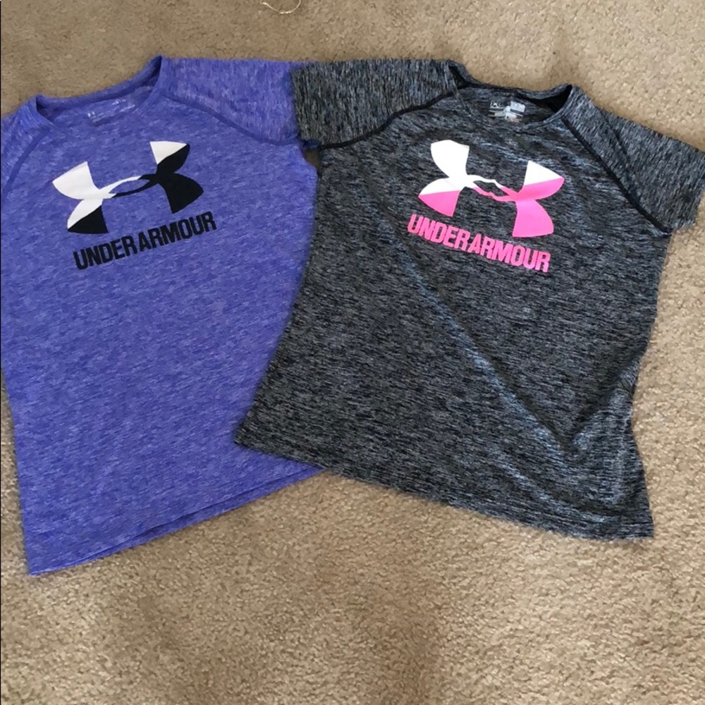 2 Under Armor tees.